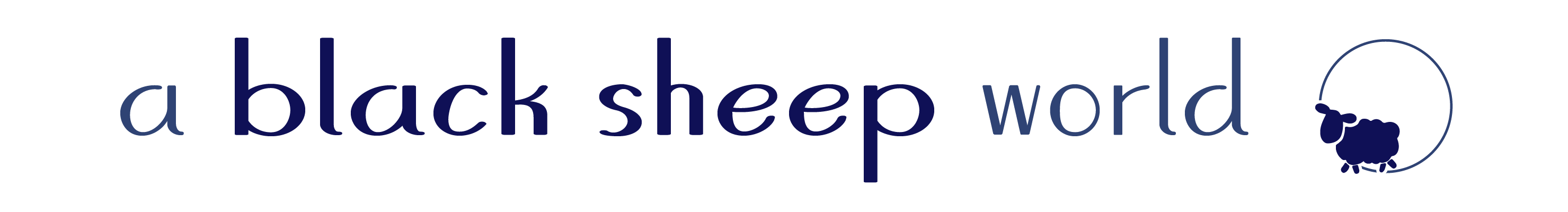 a black sheep world logo